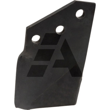 Lame de fraise gauche 244x125x12 mm, 3 perçage Ø16,5 mm, pour cultilabour KUHN, 52352600, pièce interchangeable
