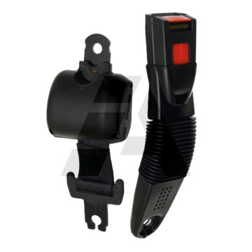 Ceinture de sécurité avec enrouleur automatique et fixation de ceinture allongée pour siège de tracteur PROBOSS AS2480, AS3510, AS3520, AS4550, BS1510, BS2510