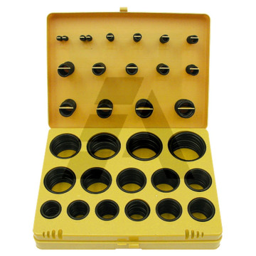 Assortiment de 404 joints toriques du Ø 3 au Ø 45