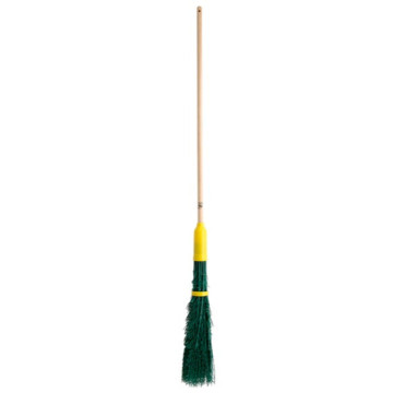 Balais bouleau polymère avec manche bois 130cm, certifié PEFC 100%