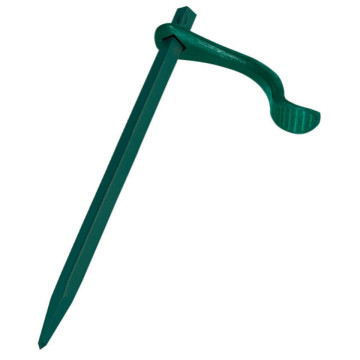 Chevillette carrée acier forgé et trempé, 250mmx10mm