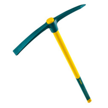 Pioche de jardin et terrassier, douille ronde, manche novamax 90cm