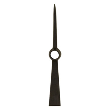Pioche terrassier TP, acier forgé et trempé avec douille ronde, sans manche