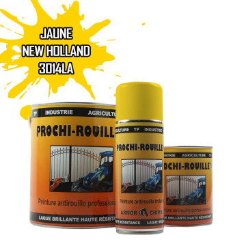 Peinture agricole PROCHI-ROUILLE brillante, Jaune, 3014LA, NEW HOLLAND