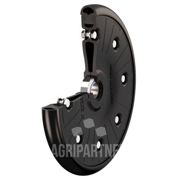 Roue plastique complète PB FARMFLEX 250x25 moyeu 20x12 semoir AMAZONE, POTTINGER, SULKY, RABE