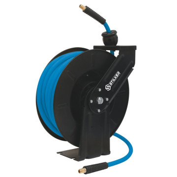 Enrouleur automatique orientable de tuyau d'air 20m+1,5m STILKER