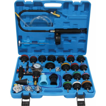 Testeur et remplissage pneumatique de système de refroidissement -Ccoffret de 28 pièces, STILKER