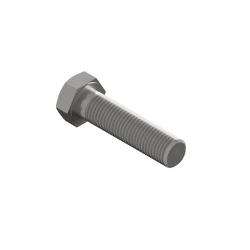 Vis 20x80 H filetée sous tête zinguée pour racleur corde et câble CK Industries