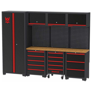 Mobilier d'atelier 4 éléments bois, DRAKKAR