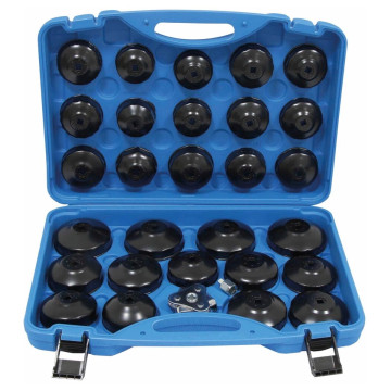 Cloches acier pour filtres à huile - coffret de 30 pièces, STILKER