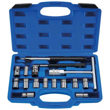 Alésoirs de siège d'injecteur - coffret de 17 pièces STILKER