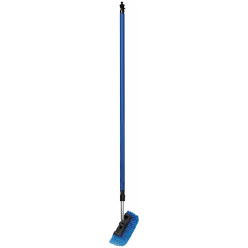 Brosse de lavage 2x900mm anti rayure quadro douille à visser avec manche télescopique aluminium
