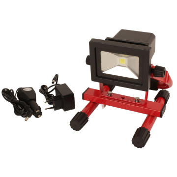Projecteur LED rechargeable, 800 lumens, 10W, portable, DRAKKAR