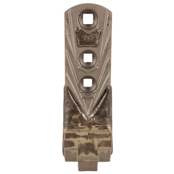 Soc de cultivateur avec plaquettes carbure, plaquettes arrière et renfort acier pour KVERNELAND, A135465286 - A160204086, pièce interchangeable