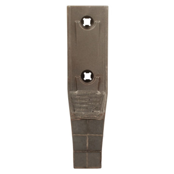 Pointe forgée avec plaquette carbure + plaquette arrière et rechargement pour déchaumeur KOCKERLING Topmix, 80x20 mm, Ø12 mm, 506065, 506069, 915776, pièce interchangeable