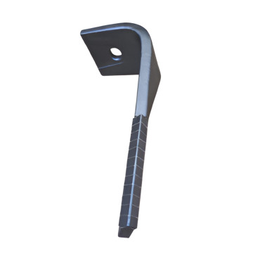 Dent carbure, 12 pastilles, pour herse rotative, ALPEGO, 300mm, Ø19,50x23mm, fixation rapide, MKOA00288, droite, pièce interchangeable