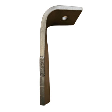 Dent carbure, 3 pastilles plus rechargement, pour herse rotative, ALPEGO, 300mm, Ø19,50x23mm, fixation rapide, MKOA00287, gauche, pièce interchangeable