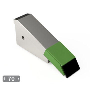 Soc 70mm avec plaquettes carbure et rechargement pour décompacteur GASCON, écartement 40mm, pièce interchangeable