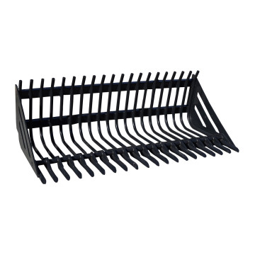 Fourche de criblage MSBS, 1.40 à 2.40 mètres, 0.29 à 0.50 m², attache EURO, MANUTOSORE