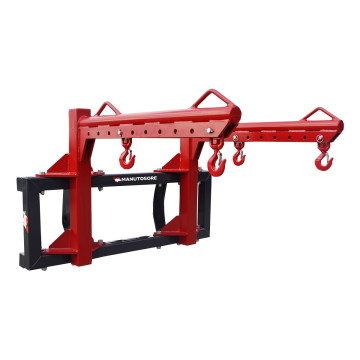Potence lève BIG BAG UBB, double action, capacité 2000 kg, attache au choix, MANUTOSORE
