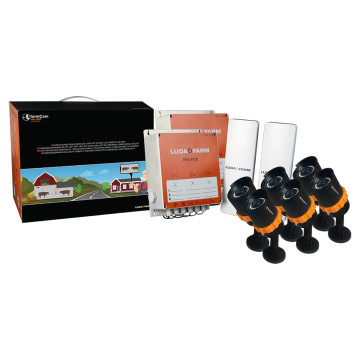 Kit complet 6 caméras, FarmCam Flex 5MP, LUDA FARM