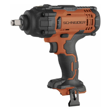 Clé à chocs 1/2" sans fil 20V, 650 Nm, seule ou en pack avec batterie et chargeur, SCHNEIDER