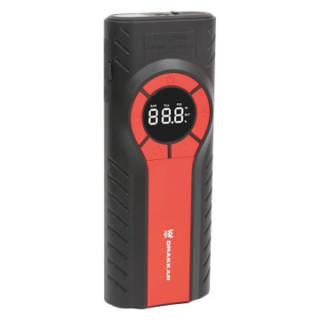 Booster 12V 4 en 1 avec power bank 12000mAh et gonfleur, DRAKKAR