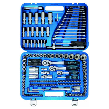 Coffret de 219 douilles 1/4" 3/8" 1/2" STILKER