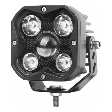 Phare de travail carré LED 12/24V 30W 3500 lumens BLACK SERIES