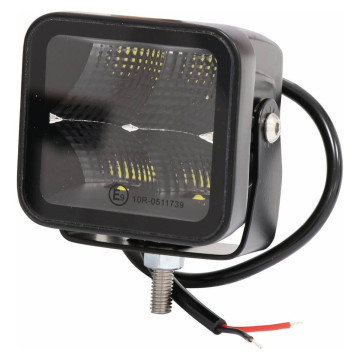 Phare de travail carré LED 10/30V 4800 Lumens, avec faisceau large portée