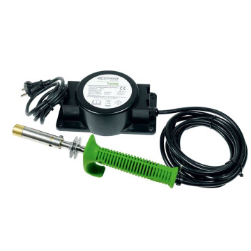 Écorneur électrique Saros sur secteur pour bovins, embout 17mm, EXPRESS Farming