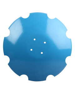 Disque cr&eacute;nel&eacute; 510x5 mm, 4 trous, pour d&eacute;chaumeur &agrave; disques LEMKEN Heliodor, 34910027, pi&egrave;ce interchangeable