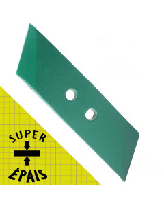Pointe super &eacute;paisse 15 mm pour charrue kverneland, 063090, gauche, pi&egrave;ce interchangeable
