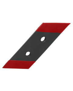 Pointe pour charrue NAUD, 031235G, gauche, 15 mm, revetue carbure HTU, pi&egrave;ce interchangeable 