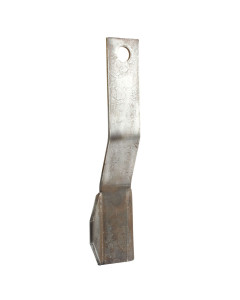 Lame gauche 654x100x12 mm pour gyrobroyeur QUIVOGNE, CTX10052, pi&egrave;ce origine