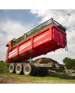 Benne monocoque HMB, 14T &agrave; 24T, essieux boggie ou tridem, HERCULANO