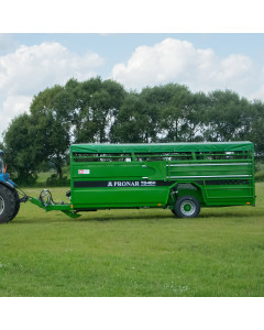 B&eacute;taill&egrave;re T046/H, pose &agrave; terre hydraulique, capacit&eacute; 7850kg, longueur caisse 6.30m, simple essieu, roue 385/65R22,5, PRONAR