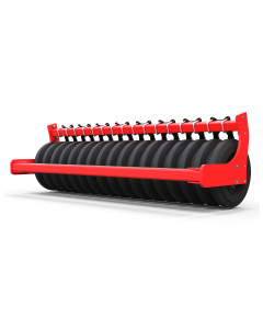 Rouleau silloneur caoutchouc, 2.25 M &agrave; 3.00 M, &Oslash;500mm, pour d&eacute;chaumeur, METAL-FACH