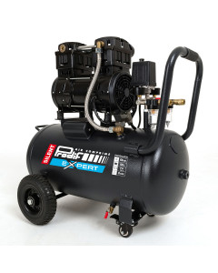 Compresseur mobile 50 litres 230V Silencieux, 10,2 m&sup3;/h, bi-cylindre, 2CV, PROSIL2050, PRODIF EXPERT