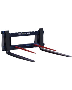 Fourche &agrave; palettes UPF20 avec douilles et 2 doigts de fourche d&eacute;montables, capacit&eacute; 2000KG, tablier r&eacute;glable, MANUTOSORE