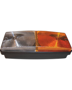 Feu avant rectangle 2 fonctions - position, clignotant, 149x68x60 mm