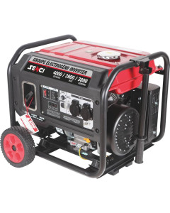 Groupe &eacute;lectrog&egrave;ne INVERTER 4000W 7CV d&eacute;marrage manuel avec kit brouette, SENCI