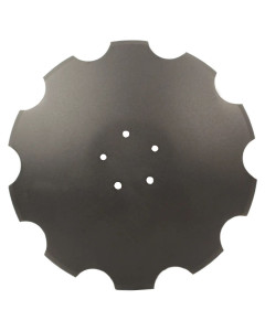 Disque cr&eacute;nel&eacute; 515x6 mm, 5 trous, pour d&eacute;chaumeur HORSCH Joker, 28071305, pi&egrave;ce interchangeable