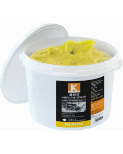 Graisse lubrifiante grade EP00/NLGI00 au lithium, seau de 5kg , KARZHAN