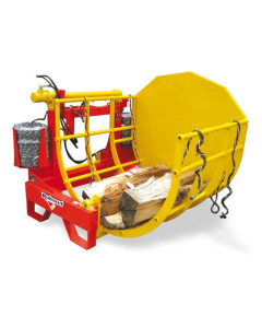 Fagoteuse de b&ucirc;ches FAGOMATIC BU PRO &agrave; basculement hydraulique, avec support pour bobines,  RABAUD