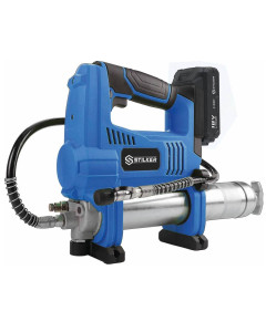 Pompe &agrave; graisse 18V 690 bar, 1 batterie Li-ion 2Ah + chargeur, STILKER