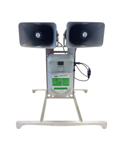 Effaroucheur sonore PRO anti-oiseaux AviTrac&reg; 18S protection 4 hectares, sur batterie, AgriProTech