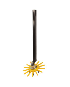 El&eacute;ment de bineuse &agrave; doigts &Oslash; 310 mm, descente 40x40 ou 30x10 mm + doigts KRESS + entra&icirc;neur, duret&eacute; rouge, jaune ou orange