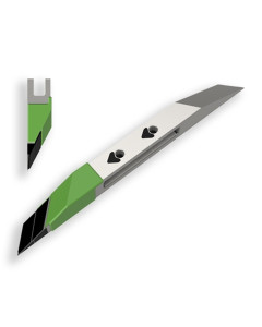 Barre droite avec plaquettes carbure lat&eacute;rales et rechargement pour d&eacute;compacteur pour KVERNELAND,  RAZOL, RF05933, pi&egrave;ce interchangeable