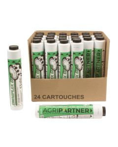 Graisse extr&ecirc;me-pression lithium/calcium OMNIPLEX EP2 VERTE, cartouche Lube-Shuttle &agrave; visser, 410g